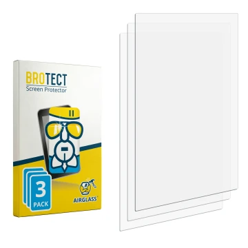 Face avant d’un emballage produit avec le logo de la marque BROTECT. À côté se trouve la protection d’écran correspondante.