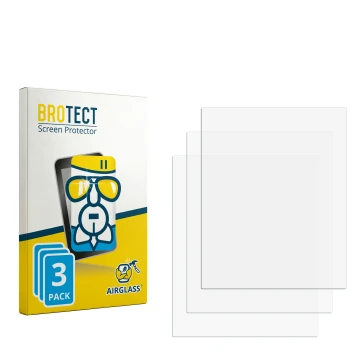 Face avant d’un emballage produit avec le logo de la marque BROTECT. À côté se trouve la protection d’écran correspondante.