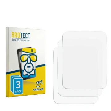 Face avant d’un emballage produit avec le logo de la marque BROTECT. À côté se trouve la protection d’écran correspondante.