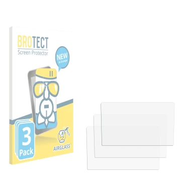 Face avant d’un emballage produit avec le logo de la marque BROTECT. À côté se trouve la protection d’écran correspondante.