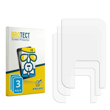 Face avant d’un emballage produit avec le logo de la marque BROTECT. À côté se trouve la protection d’écran correspondante.