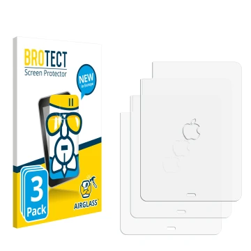 Face avant d’un emballage produit avec le logo de la marque BROTECT. À côté se trouve la protection d’écran correspondante.