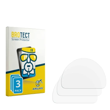 Face avant d’un emballage produit avec le logo de la marque BROTECT. À côté se trouve la protection d’écran correspondante.