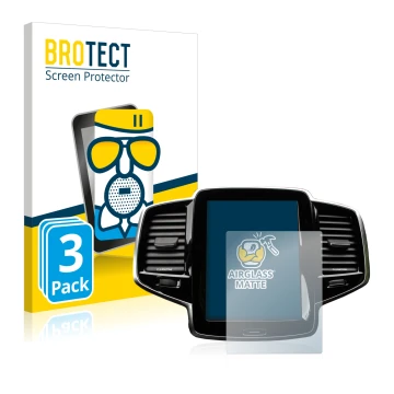 Face avant d’un emballage produit avec le logo de la marque BROTECT. À côté, l’appareil Volvo XC90 Senus 2015-2017 est représe