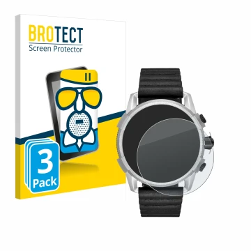 Face avant d’un emballage produit avec le logo de la marque BROTECT. À côté, l’appareil Diesel On Full Guard 2.5 est représent