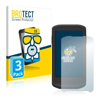 Face avant d’un emballage produit avec le logo de la marque BROTECT. À côté, l’appareil Zebra TC20 Touch est représenté avec l