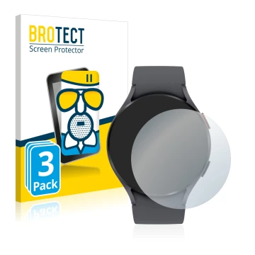 Face avant d’un emballage produit avec le logo de la marque BROTECT. À côté, l’appareil Garmin Fenix 6S Pro est représenté ave