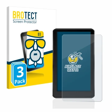 Face avant d’un emballage produit avec le logo de la marque BROTECT. À côté, l’appareil Garmin zumo XT est représenté avec la 