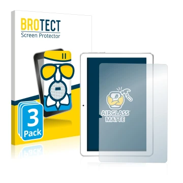 Face avant d’un emballage produit avec le logo de la marque BROTECT. À côté, l’appareil Toscido X104 10