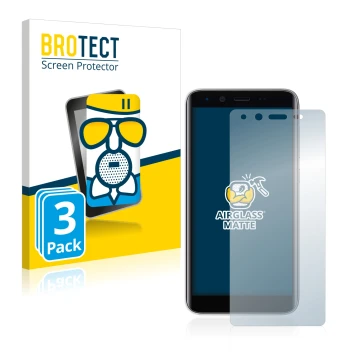Face avant d’un emballage produit avec le logo de la marque BROTECT. À côté, l’appareil Emporia Smart 3 mini est représenté av