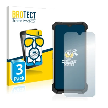 Face avant d’un emballage produit avec le logo de la marque BROTECT. À côté, l’appareil Doogee S88 Pro est représenté avec la 