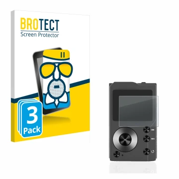 Face avant d’un emballage produit avec le logo de la marque BROTECT. À côté, l’appareil Surfans F20 est représenté avec la pro