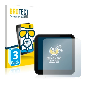 Face avant d’un emballage produit avec le logo de la marque BROTECT. À côté, l’appareil DJI Action 2 est représenté avec la pr