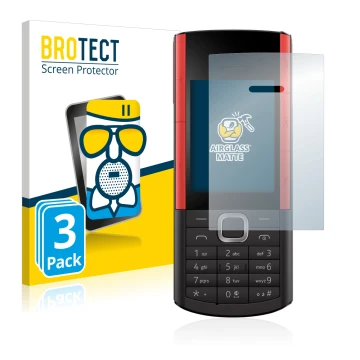 Face avant d’un emballage produit avec le logo de la marque BROTECT. À côté, l’appareil Nokia 5710 XA est représenté avec la p