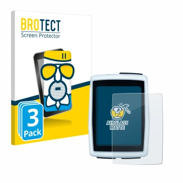 Face avant d’un emballage produit avec le logo de la marque BROTECT. À côté, l’appareil Sigma BC 12.0 WL est représenté avec l