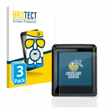 Face avant d’un emballage produit avec le logo de la marque BROTECT. À côté, l’appareil Bosch Intuvia 100 est représenté avec 