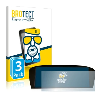 Face avant d’un emballage produit avec le logo de la marque BROTECT. À côté, l’appareil BMW E91 320d CiC Professional est repr