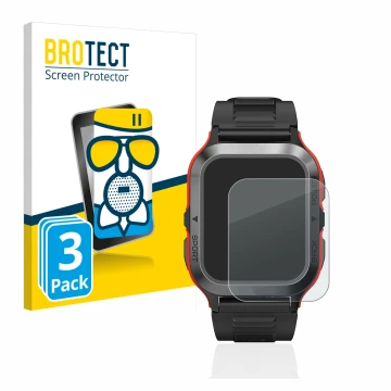 Face avant d’un emballage produit avec le logo de la marque BROTECT. À côté, l’appareil Kospet Tank M2 est représenté avec la 