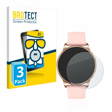 Face avant d’un emballage produit avec le logo de la marque BROTECT. À côté, l’appareil Levowatch F2 est représenté avec la pr