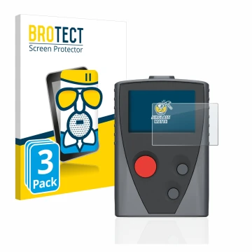 Face avant d’un emballage produit avec le logo de la marque BROTECT. À côté, l’appareil Swissphone Boss 935 est représenté ave