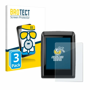 Face avant d’un emballage produit avec le logo de la marque BROTECT. À côté, l’appareil Bosch Kiox 500 est représenté avec la 