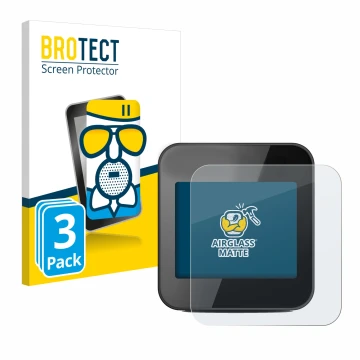 Face avant d’un emballage produit avec le logo de la marque BROTECT. À côté, l’appareil Cycplus GPS G1 est représenté avec la 