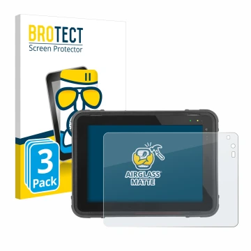 Face avant d’un emballage produit avec le logo de la marque BROTECT. À côté, l’appareil Texa Axone Nemo 2 est représenté avec 