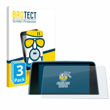 Face avant d’un emballage produit avec le logo de la marque BROTECT. À côté, l’appareil Peugeot 3008 2016 - 2020 est représent