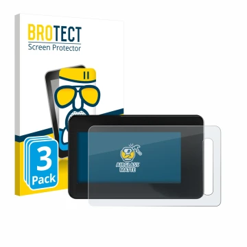 Face avant d’un emballage produit avec le logo de la marque BROTECT. À côté, l’appareil Shimano Steps SC-EN600 est représenté 