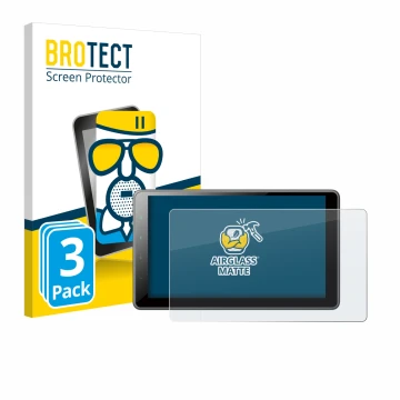 Face avant d’un emballage produit avec le logo de la marque BROTECT. À côté, l’appareil Pioneer SPH-EVO950DAB est représenté a