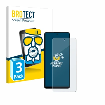 Face avant d’un emballage produit avec le logo de la marque BROTECT. À côté, l’appareil OnePlus Nord CE 3 Lite est représenté 