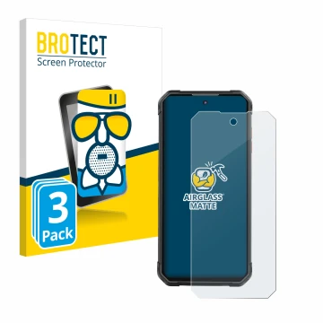 Face avant d’un emballage produit avec le logo de la marque BROTECT. À côté, l’appareil iiiF150 B2 Pro est représenté avec la 