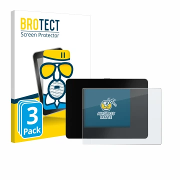Face avant d’un emballage produit avec le logo de la marque BROTECT. À côté, l’appareil REINER SCT Authenticator mini est repr