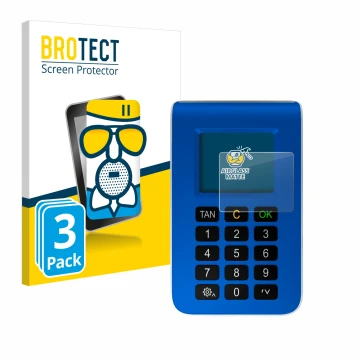 Face avant d’un emballage produit avec le logo de la marque BROTECT. À côté, l’appareil REINER SCT tanJack photo QR est représ
