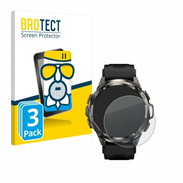 Face avant d’un emballage produit avec le logo de la marque BROTECT. À côté, l’appareil Kospet Tank T3 Ultra est représenté av