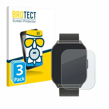 Face avant d’un emballage produit avec le logo de la marque BROTECT. À côté, l’appareil Zoskvee P95 2