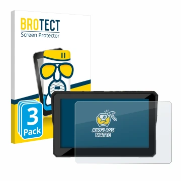 Face avant d’un emballage produit avec le logo de la marque BROTECT. À côté, l’appareil Carpuride W502 5