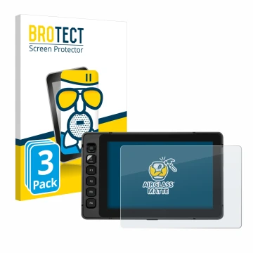 Face avant d’un emballage produit avec le logo de la marque BROTECT. À côté, l’appareil SmallHD Ultra 7 est représenté avec la