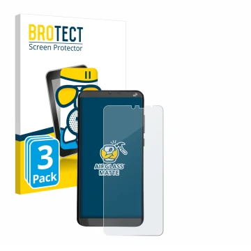 Face avant d’un emballage produit avec le logo de la marque BROTECT. À côté, l’appareil Brondi Amico XL est représenté avec la