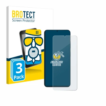 Face avant d’un emballage produit avec le logo de la marque BROTECT. À côté, l’appareil Blackview Oscal Tiger 10 est représent