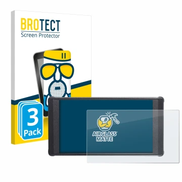 Face avant d’un emballage produit avec le logo de la marque BROTECT. À côté, l’appareil Portkeys PT6 est représenté avec la pr