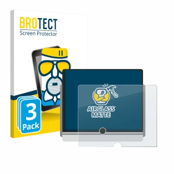 Face avant d’un emballage produit avec le logo de la marque BROTECT. À côté, l’appareil Lexus LBX 2024 est représenté avec la 