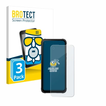 Face avant d’un emballage produit avec le logo de la marque BROTECT. À côté, l’appareil Hammer Blade V est représenté avec la 