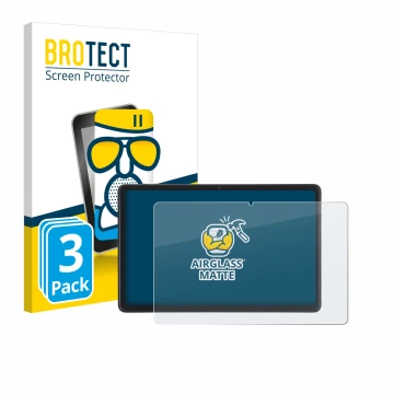 Face avant d’un emballage produit avec le logo de la marque BROTECT. À côté, l’appareil Acepad A170 10.4