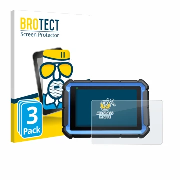 Face avant d’un emballage produit avec le logo de la marque BROTECT. À côté, l’appareil Topdon ArtiDiag Pro est représenté ave