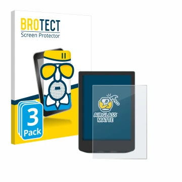 Face avant d’un emballage produit avec le logo de la marque BROTECT. À côté, l’appareil Vivlio Light HD Color est représenté a