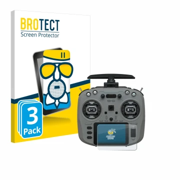 Face avant d’un emballage produit avec le logo de la marque BROTECT. À côté, l’appareil Jumper T15 est représenté avec la prot