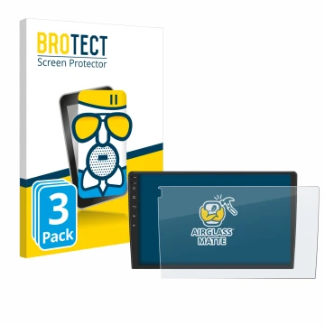 Face avant d’un emballage produit avec le logo de la marque BROTECT. À côté, l’appareil Eonon ua12s plus-6g est représenté ave