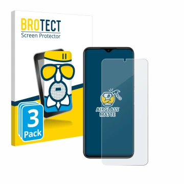 Face avant d’un emballage produit avec le logo de la marque BROTECT. À côté, l’appareil Doogee N50 Pro est représenté avec la 