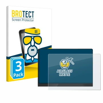 Face avant d’un emballage produit avec le logo de la marque BROTECT. À côté, l’appareil Uperfect UColor O2 16